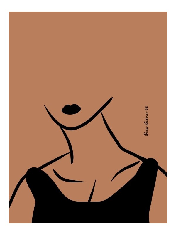 Affiche - Wale visage
