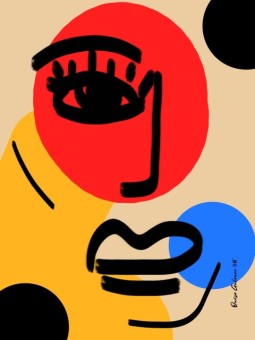 Affiche - Yeux rouge