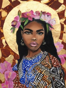 Poster - Fosiza - Accueil | Oueso - Contemporary Afro Art