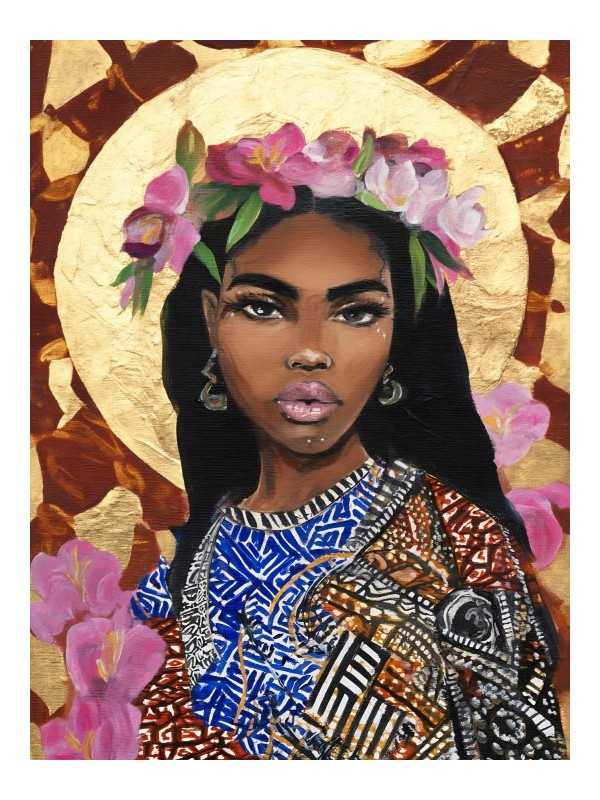 Affiche - Fosiza - Accueil | Oueso - Art Afro Contemporain