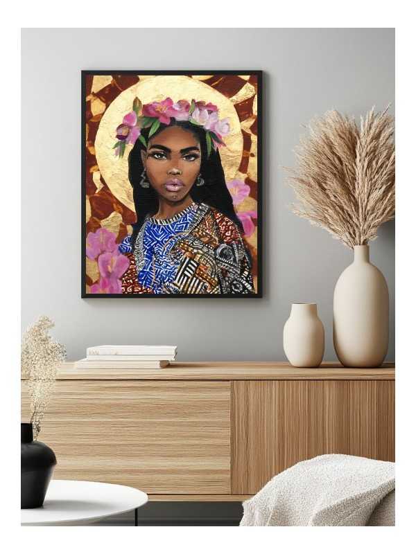 Affiche - Fosiza - Accueil | Oueso - Art Afro Contemporain