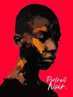 Affiche - Rec (Portrait Noir) - Accueil | Oueso - Art Afro Contempo...