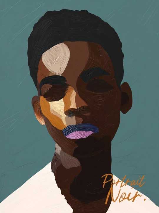 Poster - Bilogo (Portrait Noir)-Accueil-OUESO