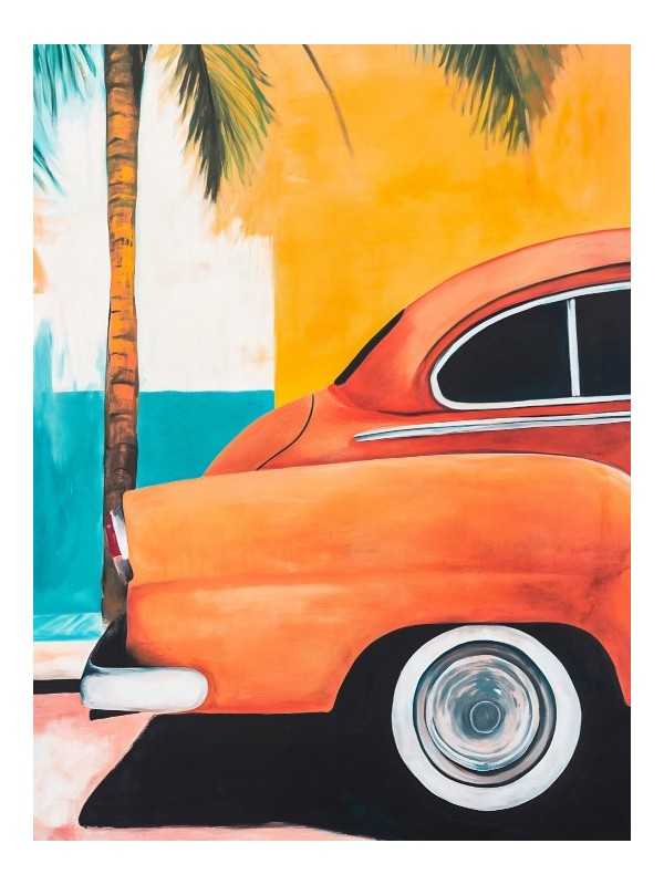 Poster - Havana - Accueil | Oueso - Contemporary Afro Art
