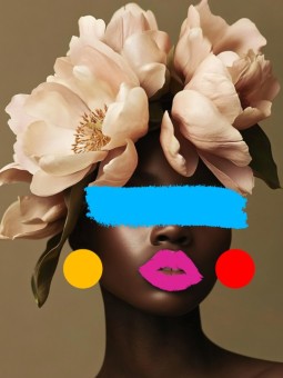 Affiche - Soleve - Accueil | Oueso - Art Afro Contemporain