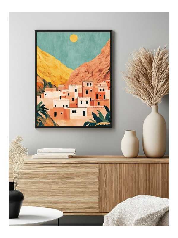 Poster - Niquzo - Accueil | Oueso - Contemporary Afro Art