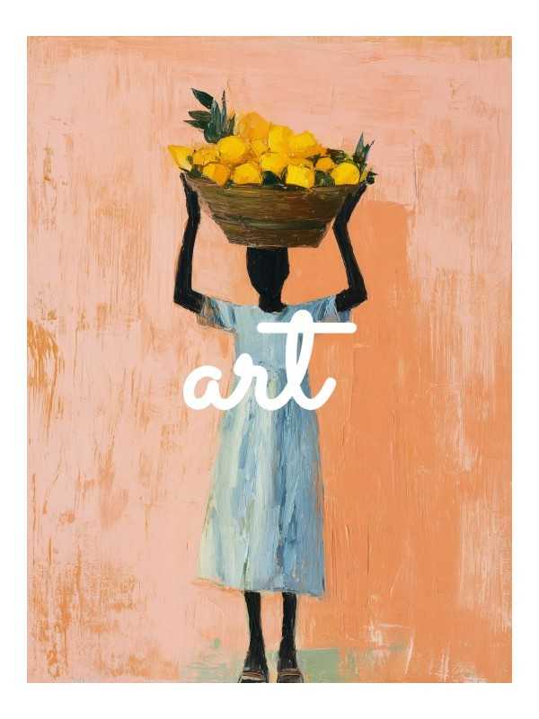 Poster - Art - Accueil | Oueso - Contemporary Afro Art