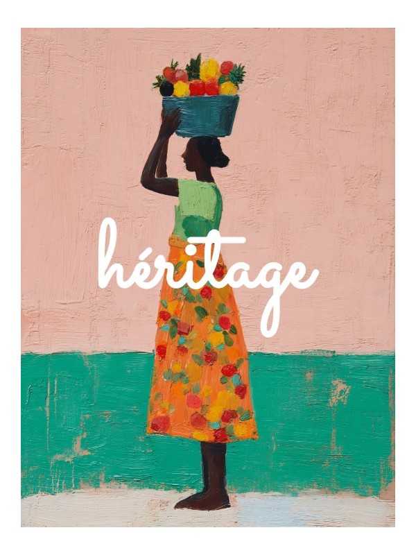 Poster - Héritage - Accueil | Oueso - Contemporary Afro Art