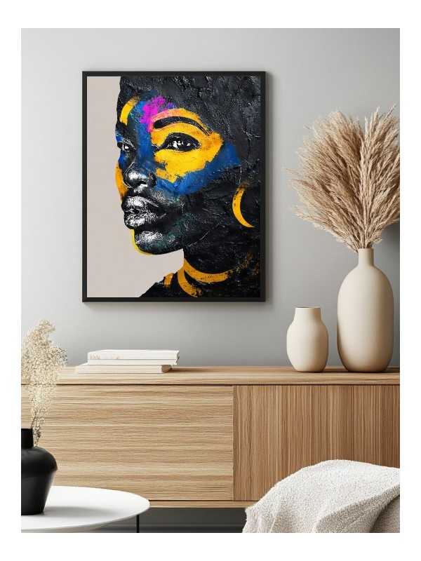 Poster - Dolizi - Accueil | Oueso - Contemporary Afro Art