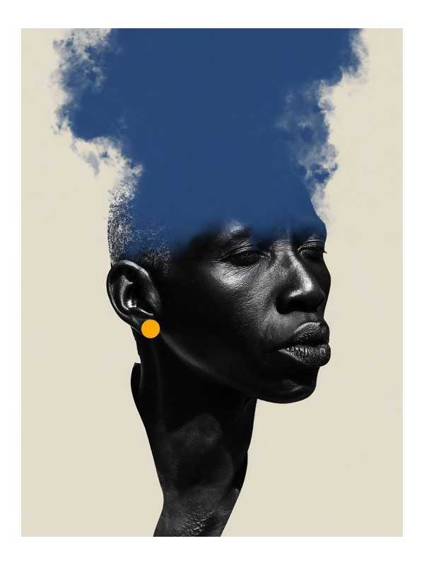Poster - Papbo - Accueil | Oueso - Contemporary Afro Art