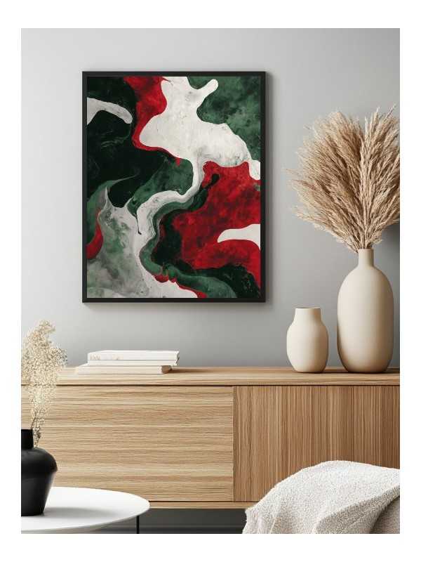 Poster - Kayu - Accueil | Oueso - Contemporary Afro Art