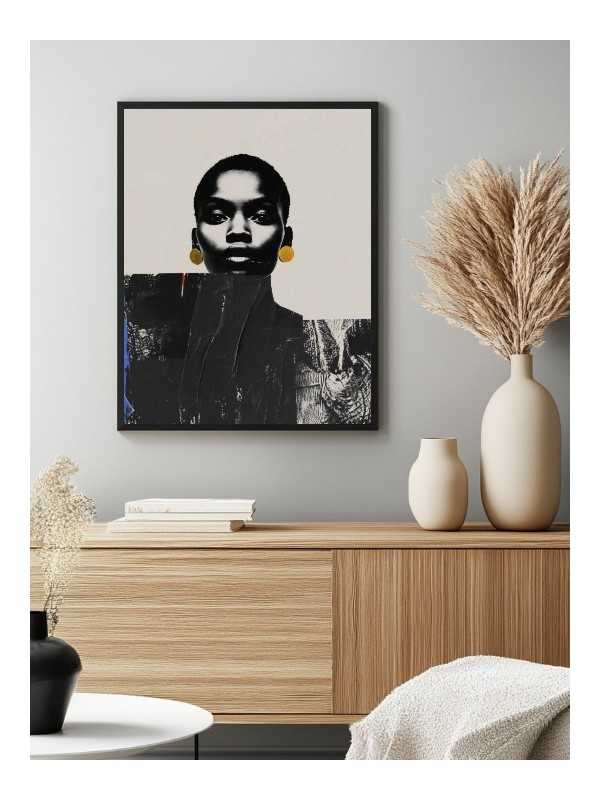 Poster - Dusa - Accueil | Oueso - Contemporary Afro Art