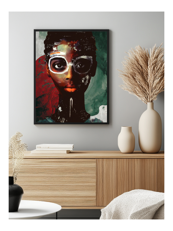 Affiche - Mori - Accueil | Oueso - Art Afro Contemporain