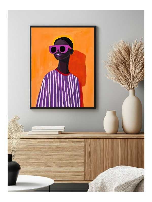 Affiche - Doucy - Accueil | Oueso - Art Afro Contemporain