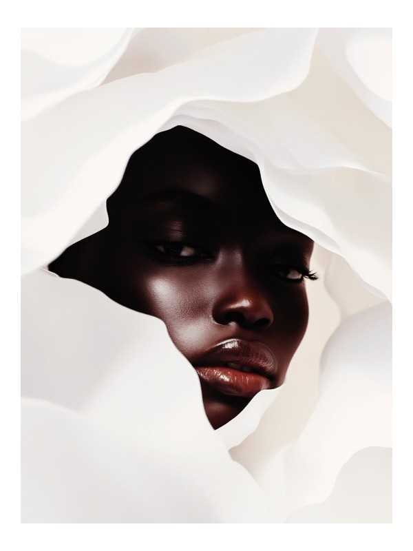 Affiche - Blanc - Accueil | Oueso - Art Afro Contemporain