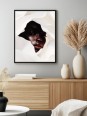 Affiche - Blanc - Accueil | Oueso - Art Afro Contemporain