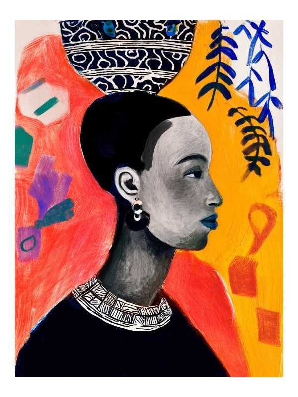 Affiche - Coeu - Accueil | Oueso - Art Afro Contemporain