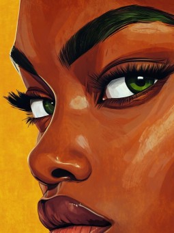 Poster - Festa - Accueil | Oueso - Contemporary Afro Art