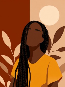 Poster - Odo - Accueil | Oueso - Contemporary Afro Art