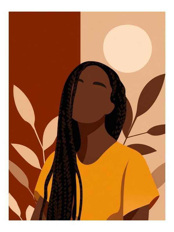 Affiche - Odo - Accueil | Oueso - Art Afro Contemporain