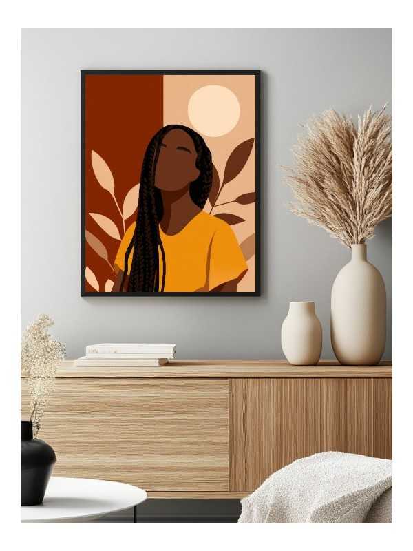 Affiche - Odo - Accueil | Oueso - Art Afro Contemporain