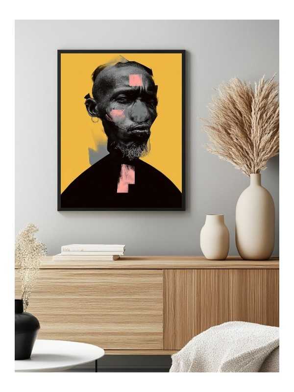 Affiche - Dulles - Accueil | Oueso - Art Afro Contemporain