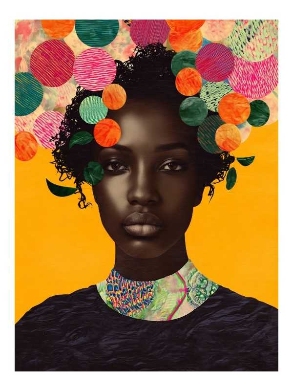 Affiche - Flosy - Accueil | Oueso - Art Afro Contemporain Affiche - Flosy - Accueil | Oueso - Art Afro Contemporain