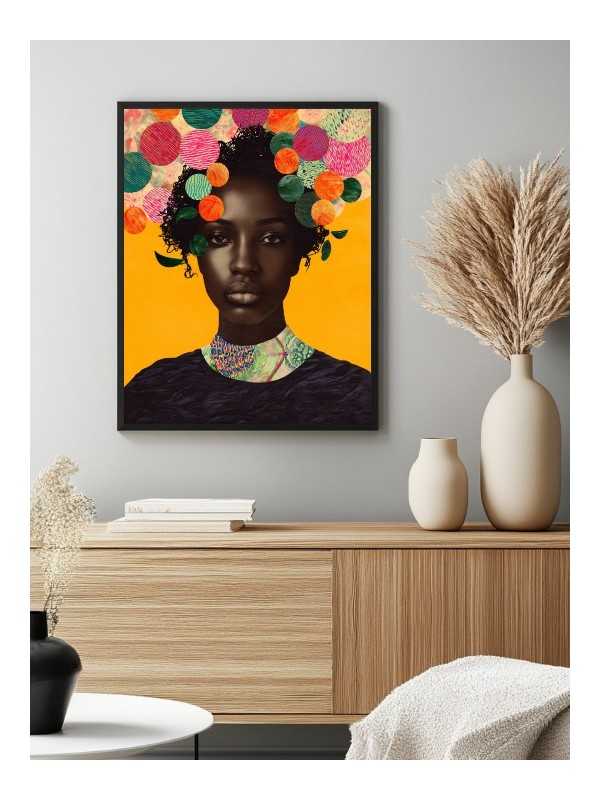 Affiche - Flosy - Accueil | Oueso - Art Afro Contemporain Affiche - Flosy - Accueil | Oueso - Art Afro Contemporain