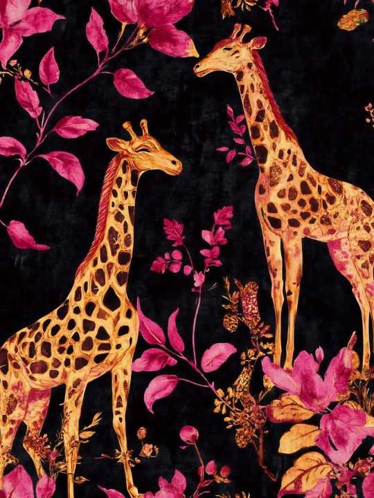 Affiche - Girafe Art - Accueil | Oueso - Art Afro Contemporain Affiche - Girafe Art-Accueil-OUESO