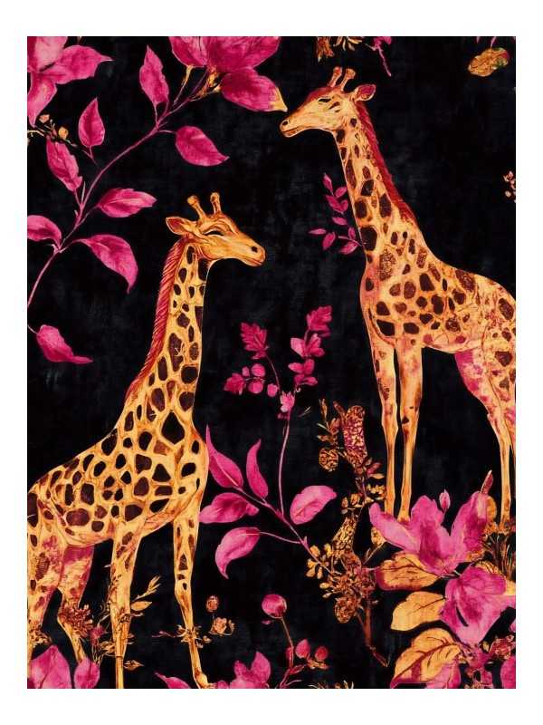 Poster - Girafe Art - Accueil | Oueso - Contemporary Afro Art Poster - Girafe Art - Accueil | Oueso - Contemporary Afro Art