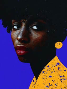 Poster - Monbu - Accueil | Oueso - Contemporary Afro Art