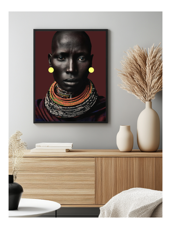 Poster - Soyu - Accueil | Oueso - Contemporary Afro Art