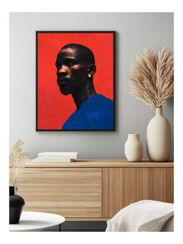 Affiche - Habigui - Accueil | Oueso - Art Afro Contemporain