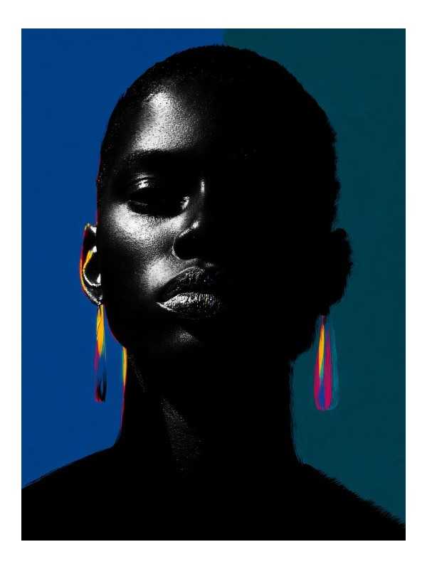 Affiche - Oléon - Accueil | Oueso - Art Afro Contemporain