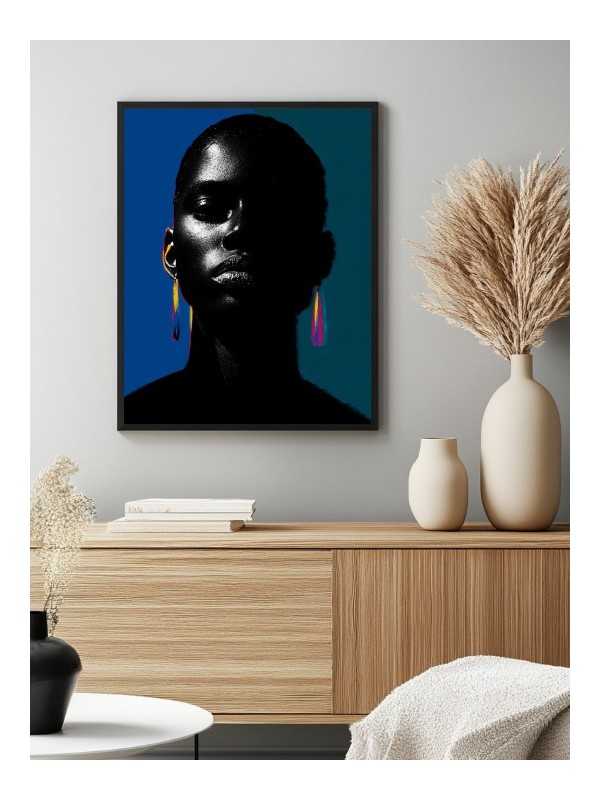 Affiche - Oléon - Accueil | Oueso - Art Afro Contemporain