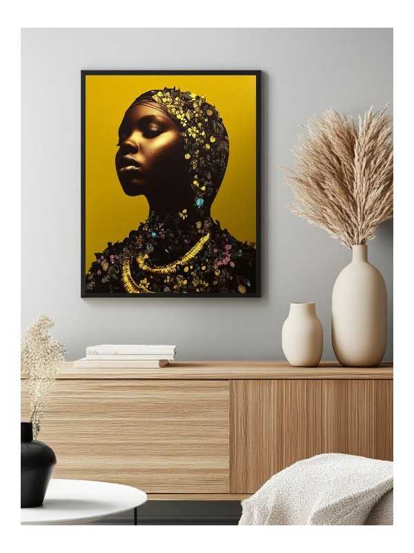 Affiche - Napar - Accueil | Oueso - Art Afro Contemporain