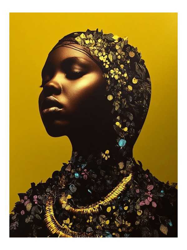 Poster - Napar - Accueil | Oueso - Contemporary Afro Art