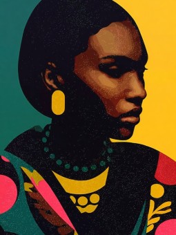 Poster - Heme - Accueil | Oueso - Contemporary Afro Art