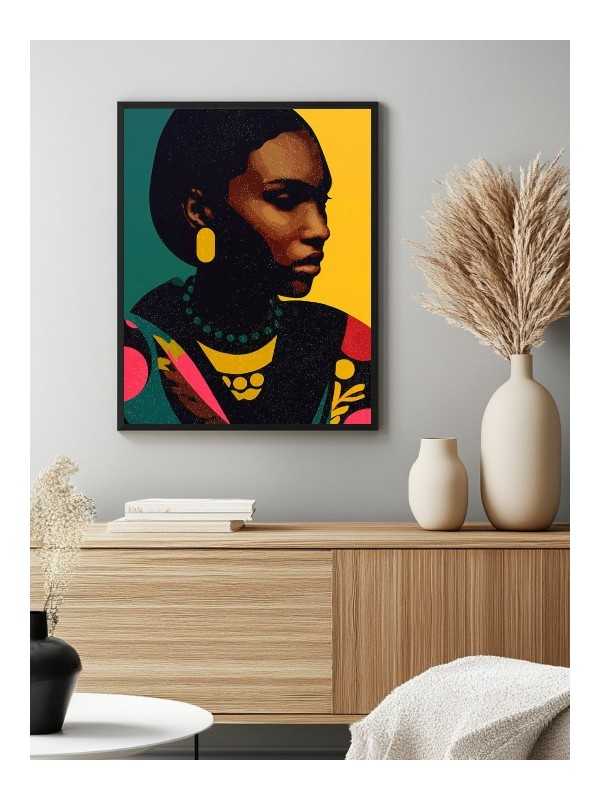 Poster - Heme - Accueil | Oueso - Contemporary Afro Art