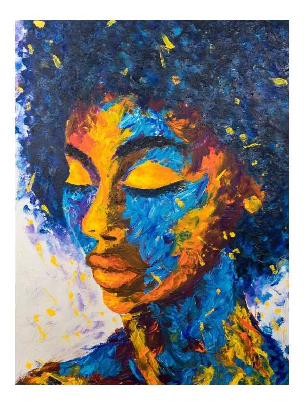 Poster - Diley - Accueil | Oueso - Contemporary Afro Art