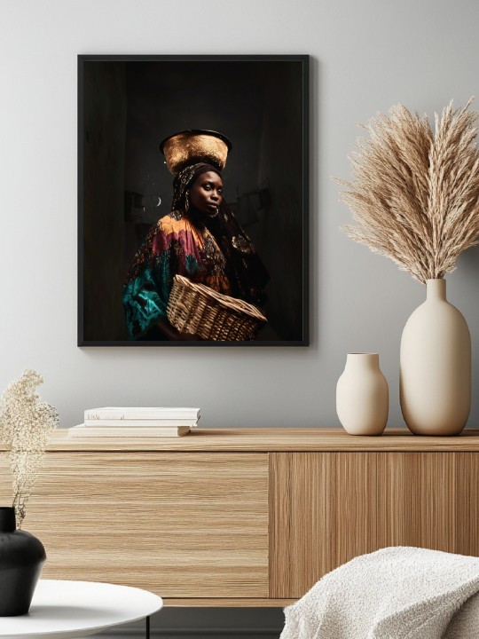 Framed poster - Amo-Accueil-OUESO