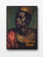 Framed poster - Mba King (Portrait Noir)