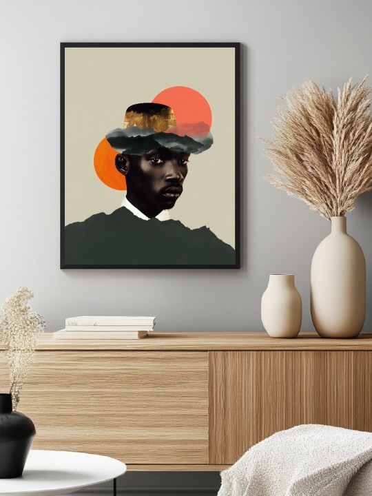 Framed poster - Chaaq-Accueil-OUESO