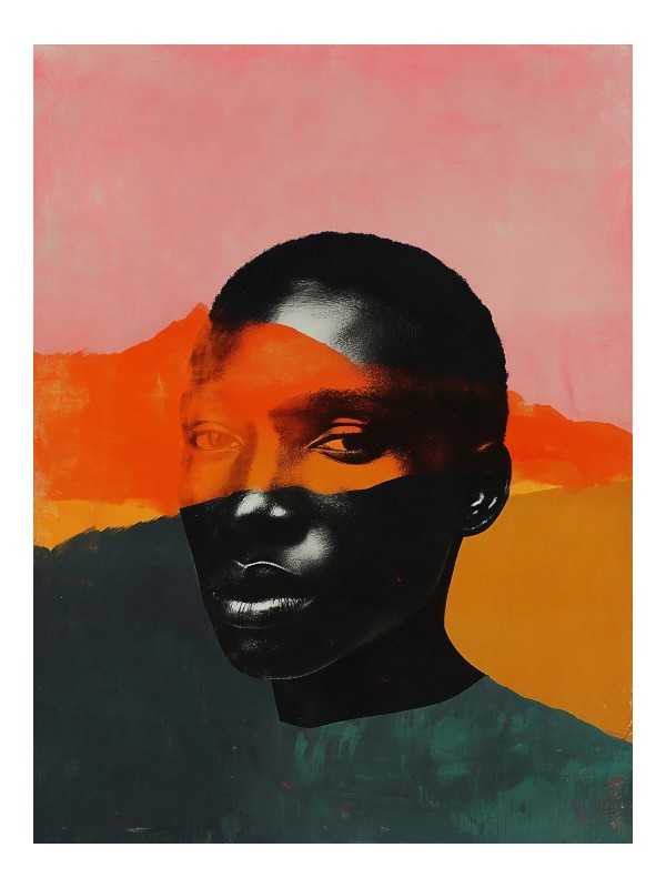 Affiche - Glopo - Accueil | Oueso - Art Afro Contemporain Affiche - Glopo - Accueil | Oueso - Art Afro Contemporain