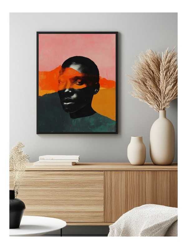Poster - Glopo - Accueil | Oueso - Contemporary Afro Art