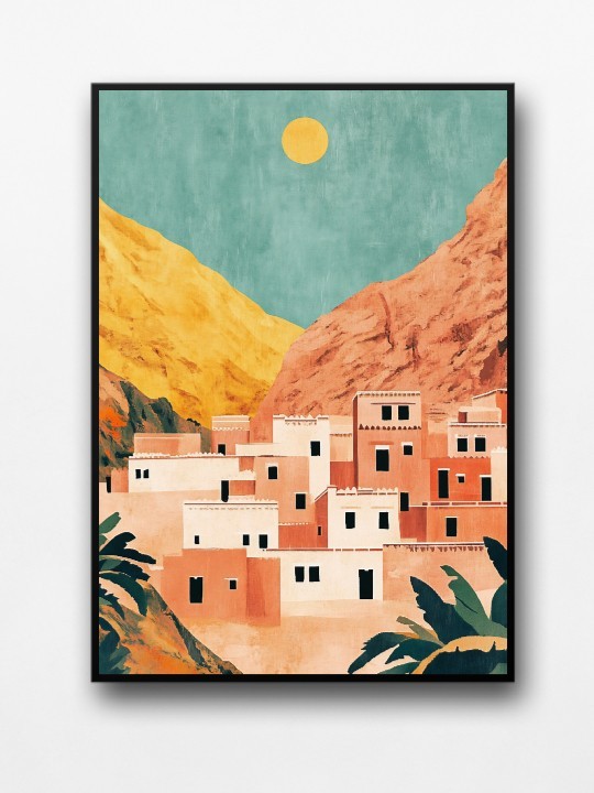 Framed poster - Niquzo-Accueil-OUESO