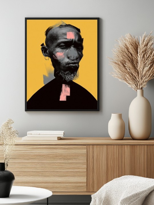 Framed poster - Dulles-Accueil-OUESO