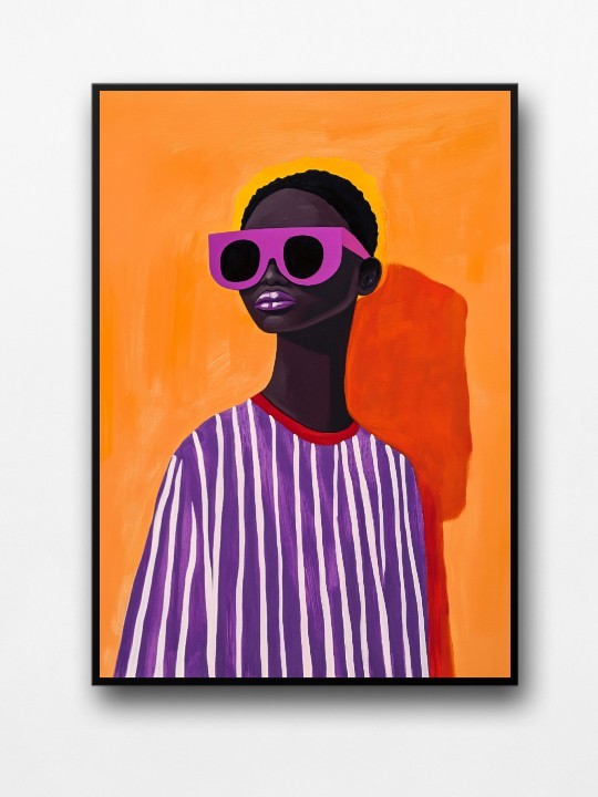 Framed poster - Doucy-Accueil-OUESO