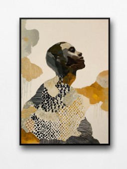 Affiche encadrée - Afro Moustafah