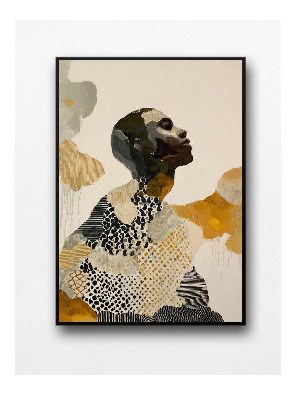 Affiche encadrée - Afro Moustafah